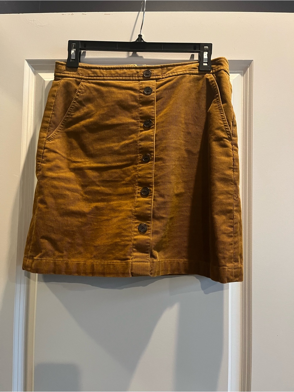 J. Crew Corduroy Button-Front Mini Skirt - EUC - Size 2
